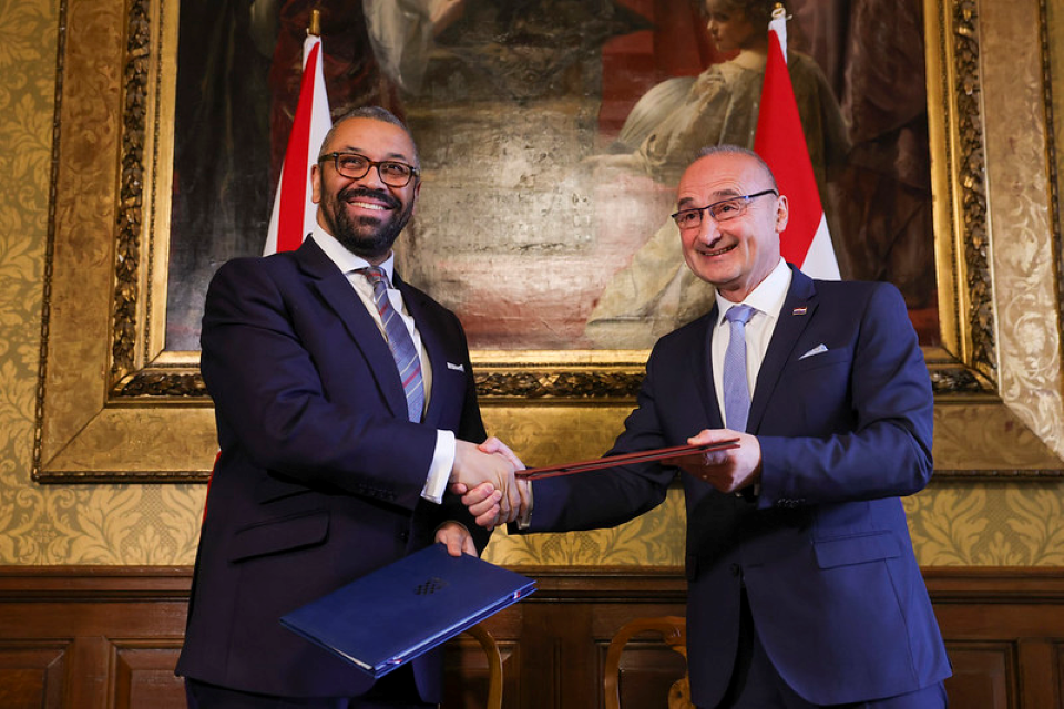 UK and Croatia bolster trade and security cooperation
