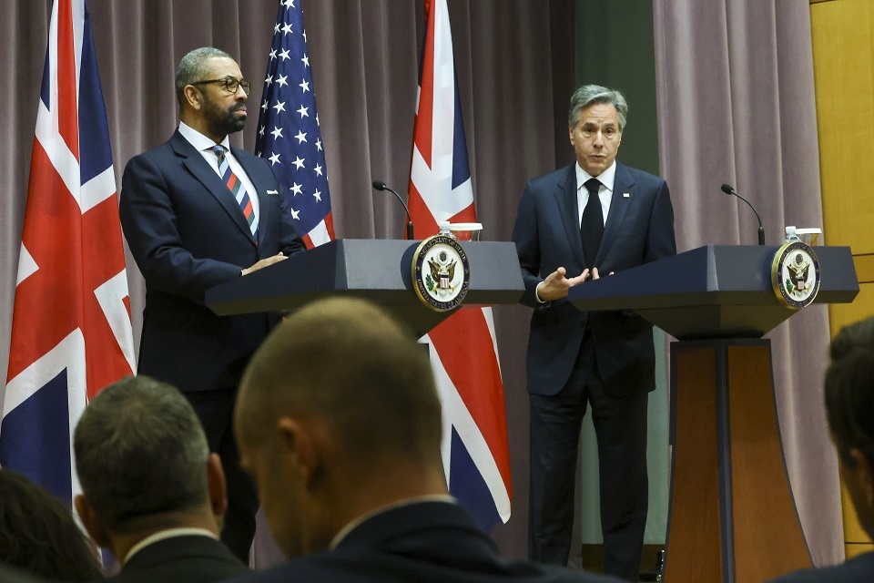 Foreign Secretary visits Washington DC to reaffirm sustained UK US support for Ukraine