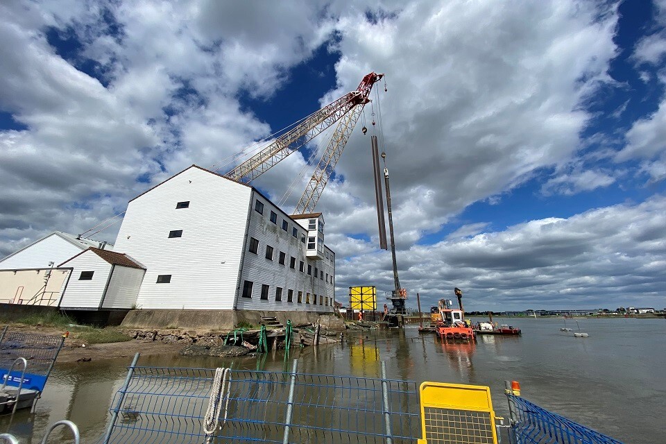 Second stage of major Norfolk flood defence project completed