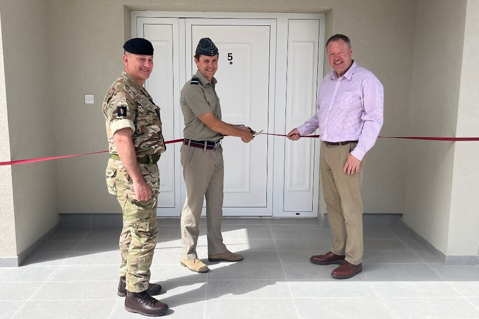 Service families in Cyprus benefit from new homes as first phase of £20m project completes