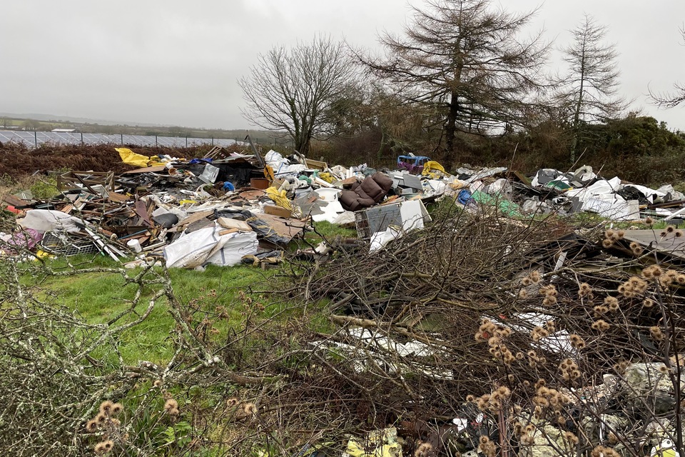 Suspended sentence for father who ran illegal waste firm with son