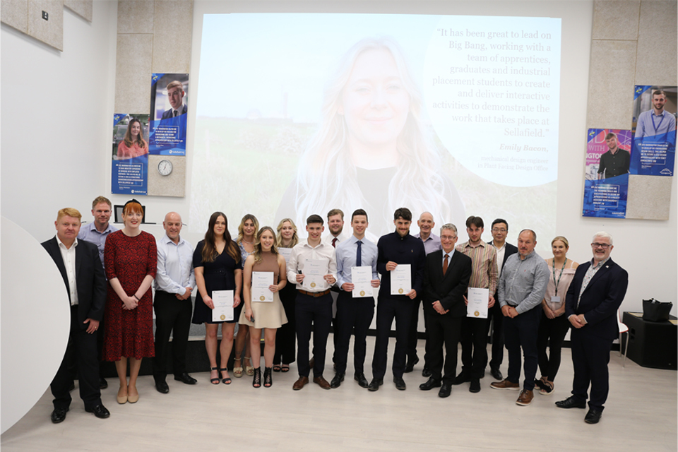 Degree success for Sellafield Ltd engineers