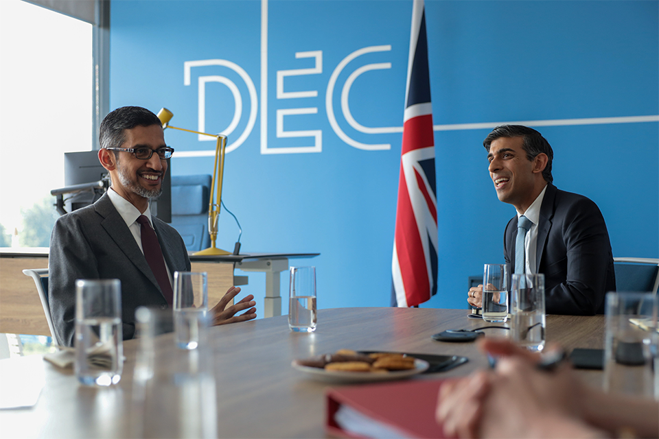 PM meeting with Sundar Pichai: 26 May 2023