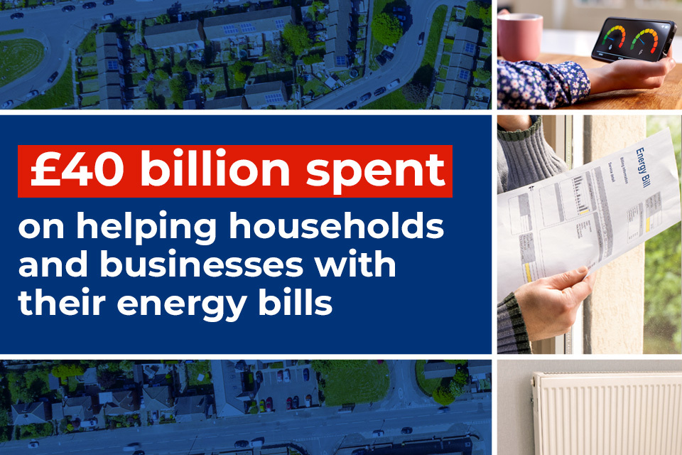 £40 billion spent protecting families and businesses from energy costs