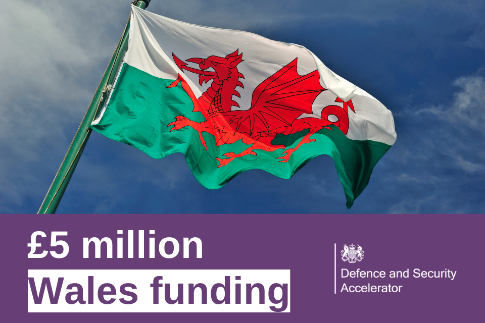 DASA reaches £5 million milestone in funding for Welsh innovators
