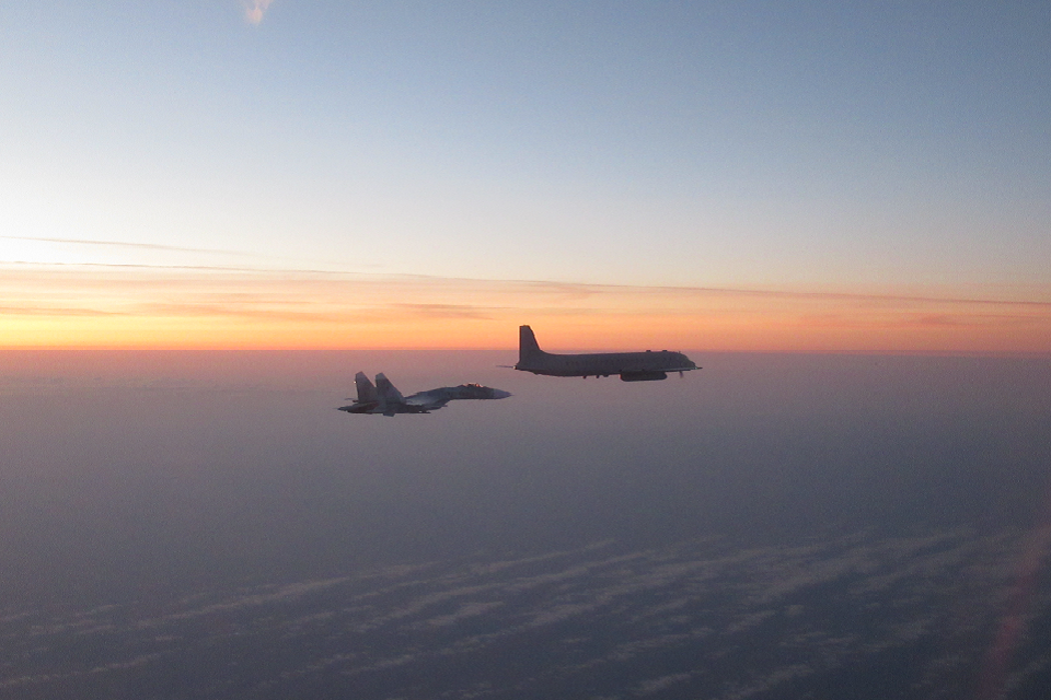 RAF Typhoons intercept Russian aircraft twice in 24 hours