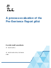 Process evaluation of the Pre-Sentence Report Pilot - GOV.UK