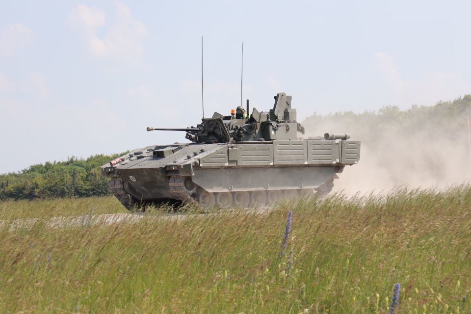 Army resumes training on Ajax