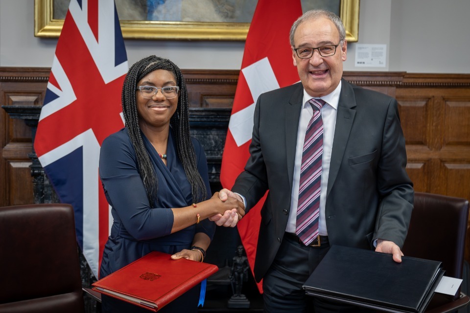 UK and Switzerland ink new agreement recognising professional qualifications