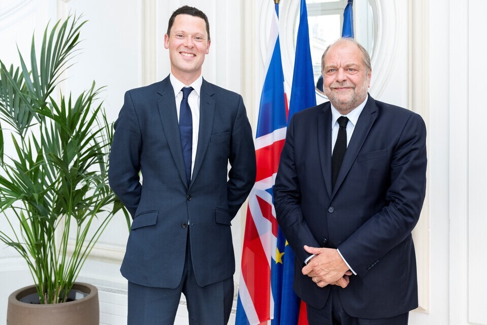 Lord Chancellor meets French Justice Minster in Paris