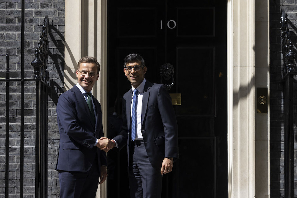 PM meeting with Prime Minister of Sweden Ulf Kristersson: 19 June 2023