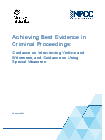 Draft Achieving Best Evidence Guidance - Department of Justice