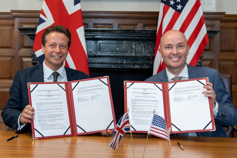 UK puts pen to paper on fifth trade pact with a US state