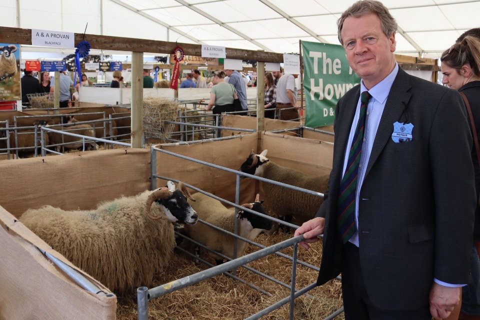 UK Government supports rural businesses at Royal Highland Show