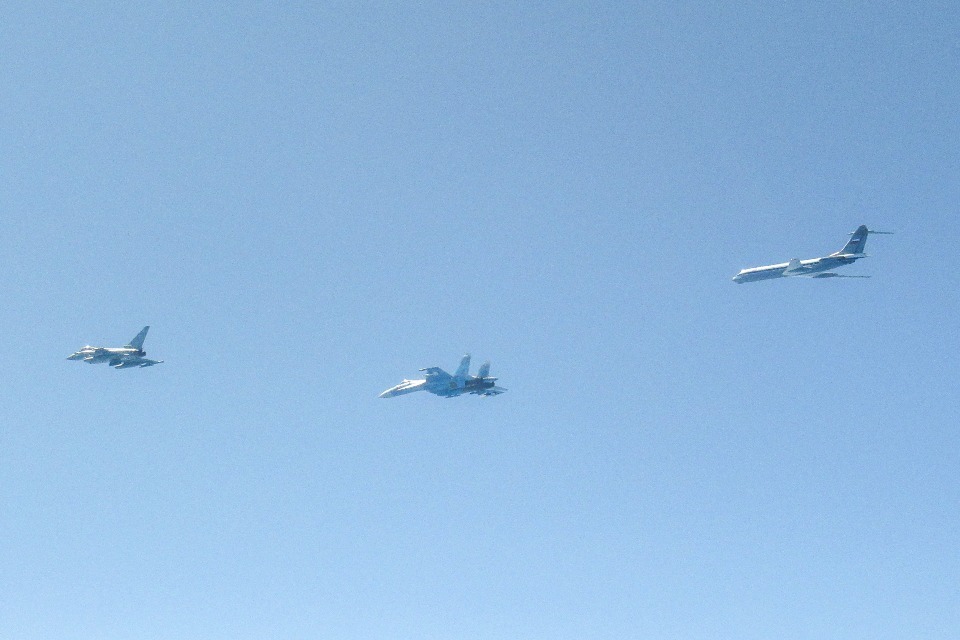 RAF jets intercept 21 Russian aircraft near NATO airspace