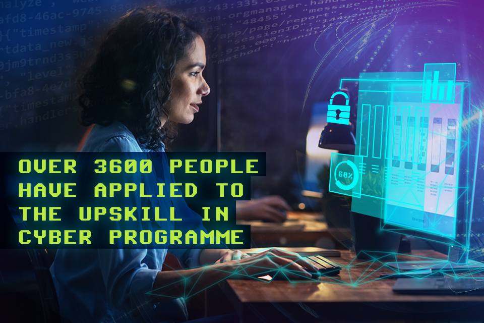 Record numbers looking to kickstart new careers in cyber