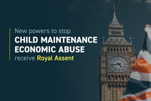 new law to ensure domestic abuse victims receive child maintenance gets royal assent 