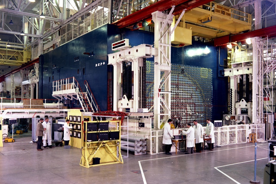 Magnox BEPO reactor 75th Anniversary