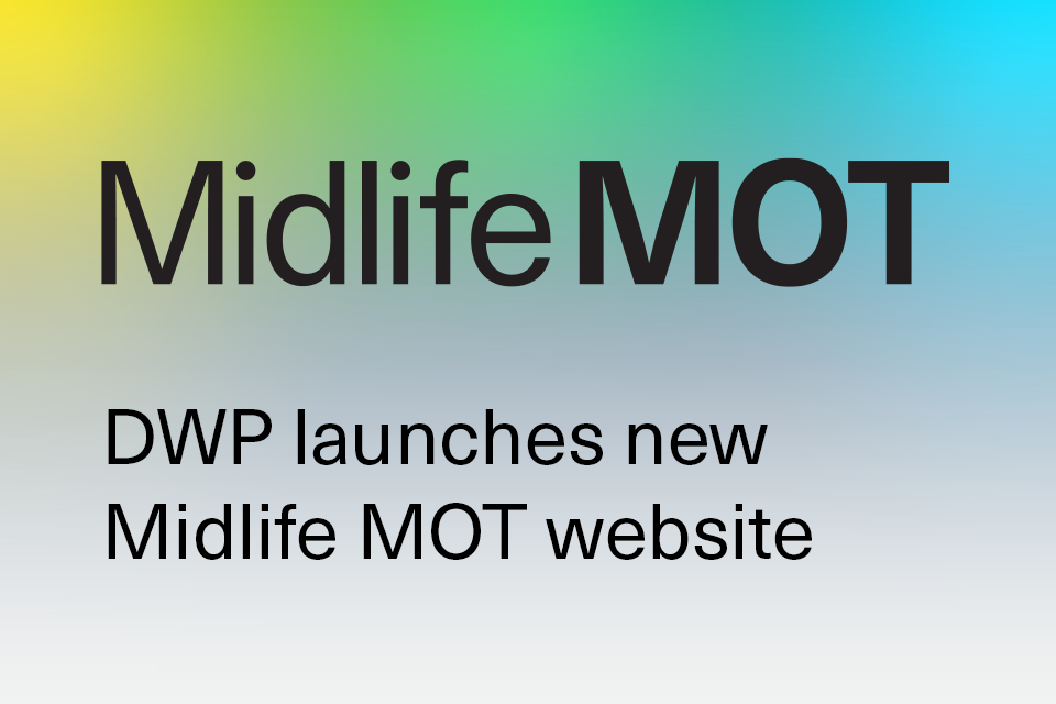 DWP launches new Midlife MOT website