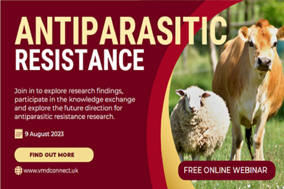VMD's Antiparasitic Resistance Research Symposium 9 August 2023