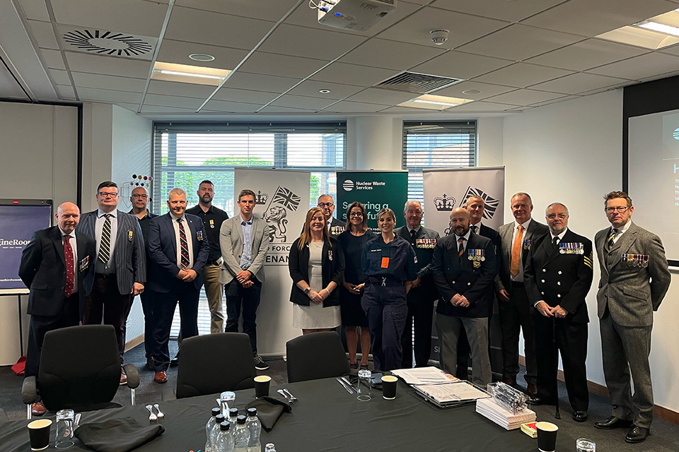 NWS awarded silver award for support to armed forces