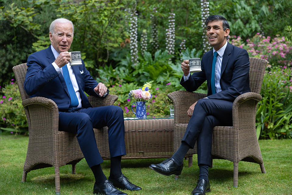 PM meeting with President Biden of the United States: 10 July 2023