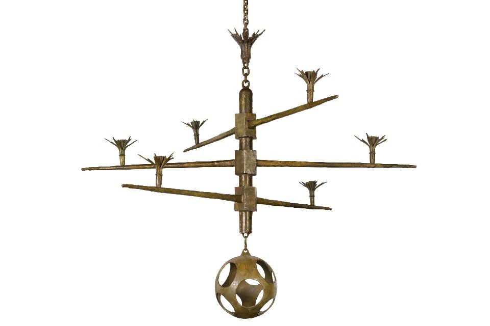 Giacometti bronze chandelier at risk of leaving UK