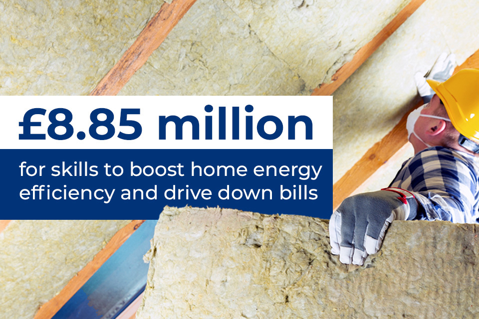 Thousands to be trained to boost energy efficiency in homes across the country