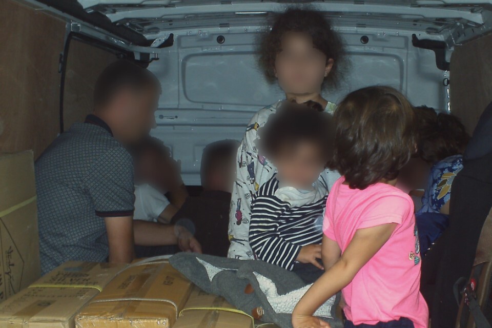 Jail for van driver who smuggled children as young as one