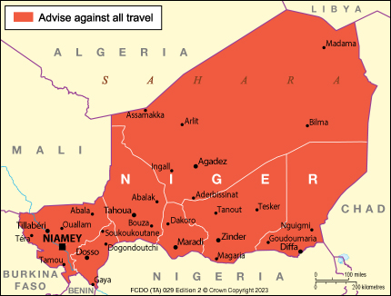 fco travel advice niger