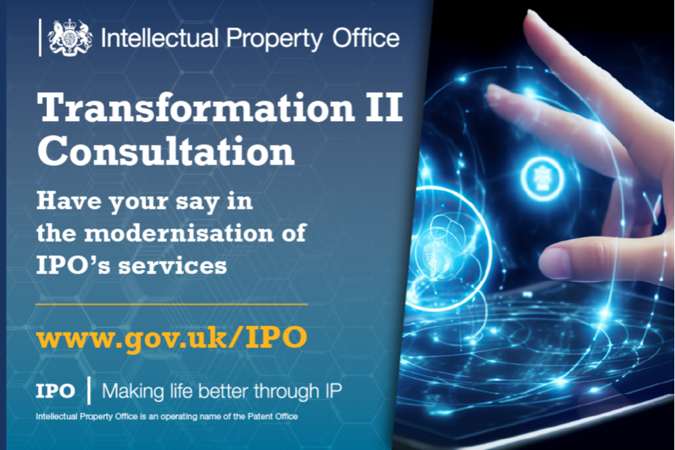 Consultation kicks off work on new trade marks and designs services