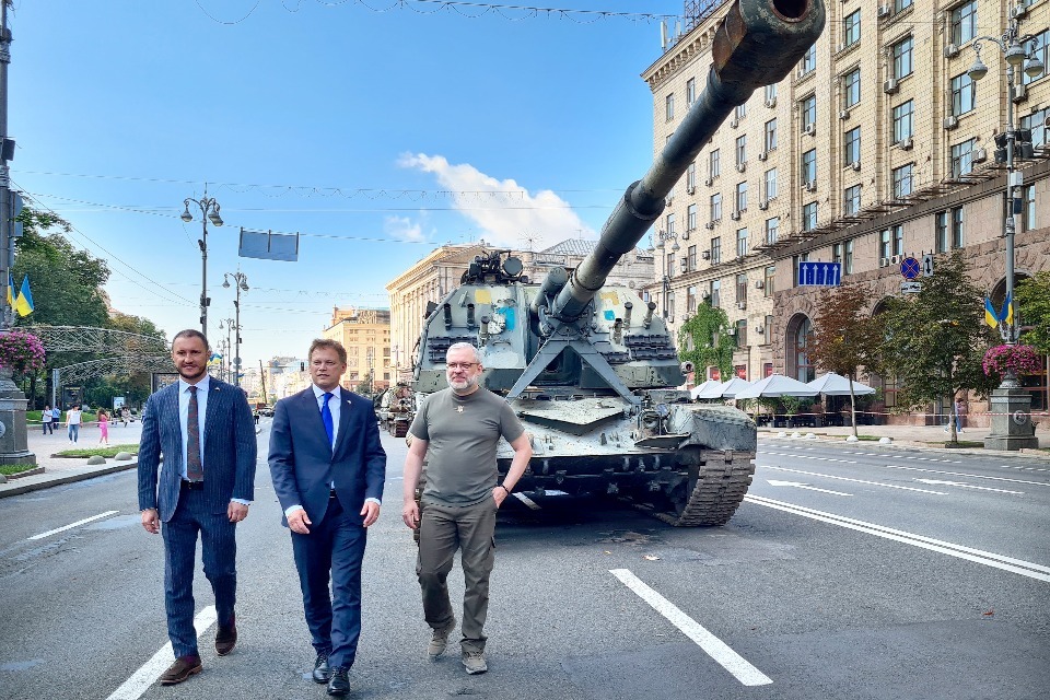 UK backs nuclear fuel supply for Ukraine as Shapps visits Kyiv