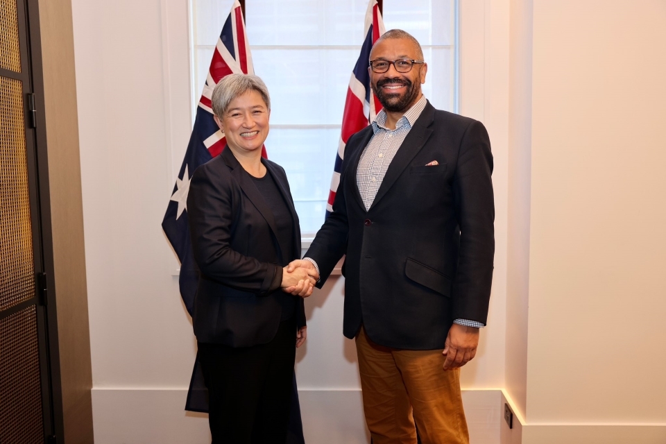 Foreign Secretary's meeting with Australian Foreign Minister Penny Wong, August 2023