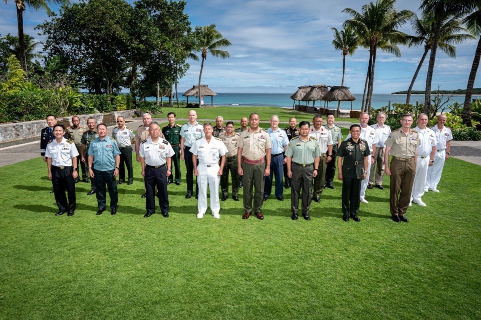 Republic of Fiji hosts military chiefs from across the world