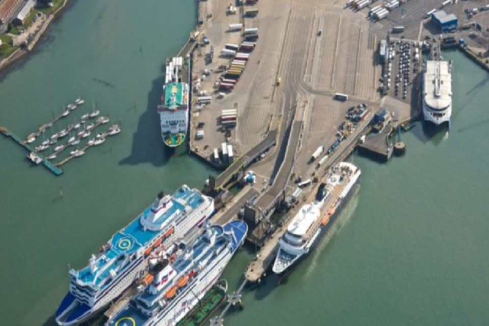 A ‘spot check inspection’ of the Border Force operations at Portsmouth International Port
