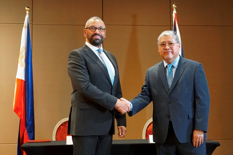 Foreign Secretary visits Philippines to strengthen Enhanced Partnership