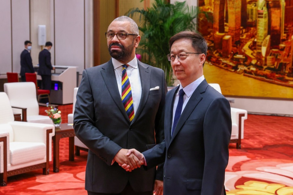 Foreign Secretary visits Beijing to further British interests