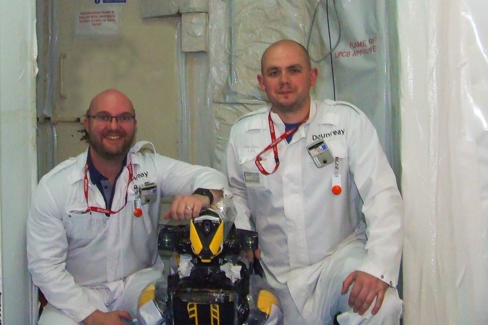 Robot proves itself in Dounreay radioactive area