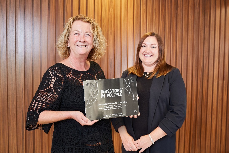 Companies House recognised again for outstanding workplace culture