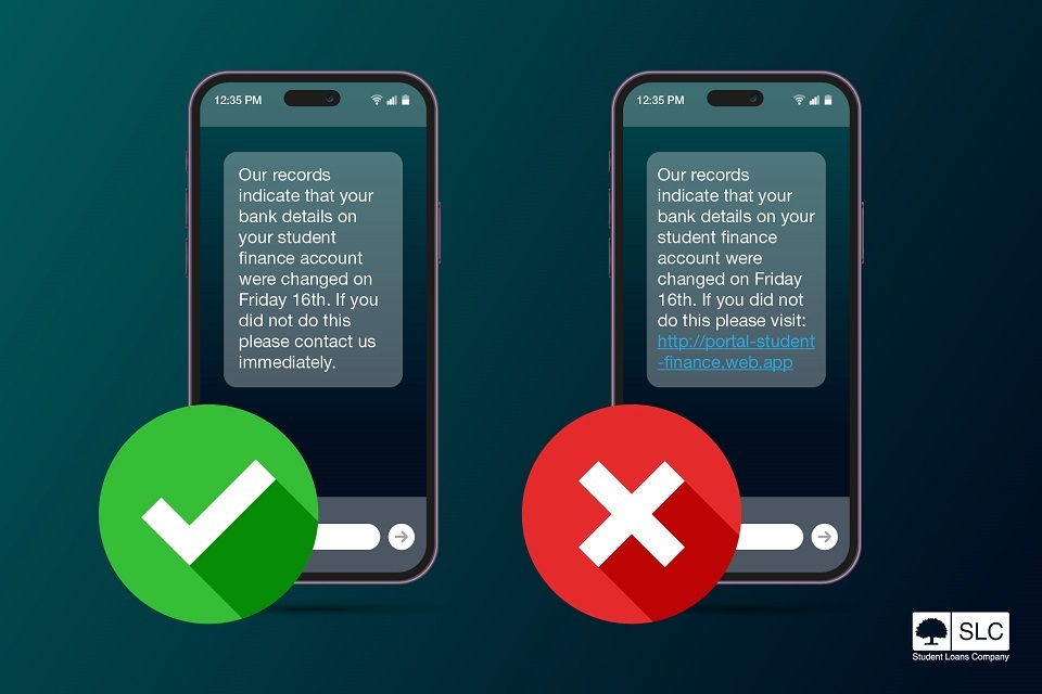 Get the message   smishing reminder for students as the academic year begins