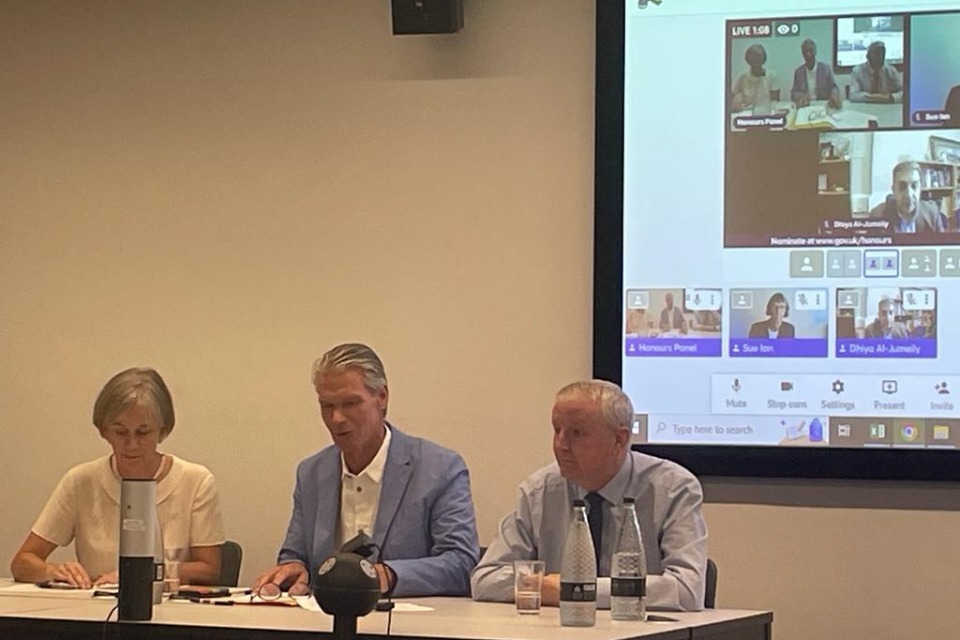 Honours event comes to Manchester