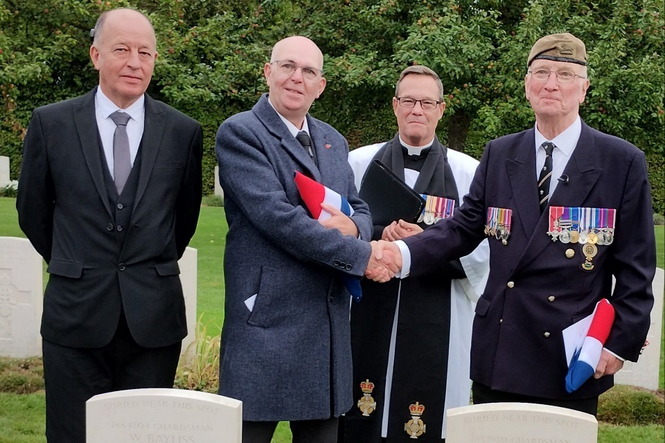 Remains of Coldstream Guards missing since 1944 found in France