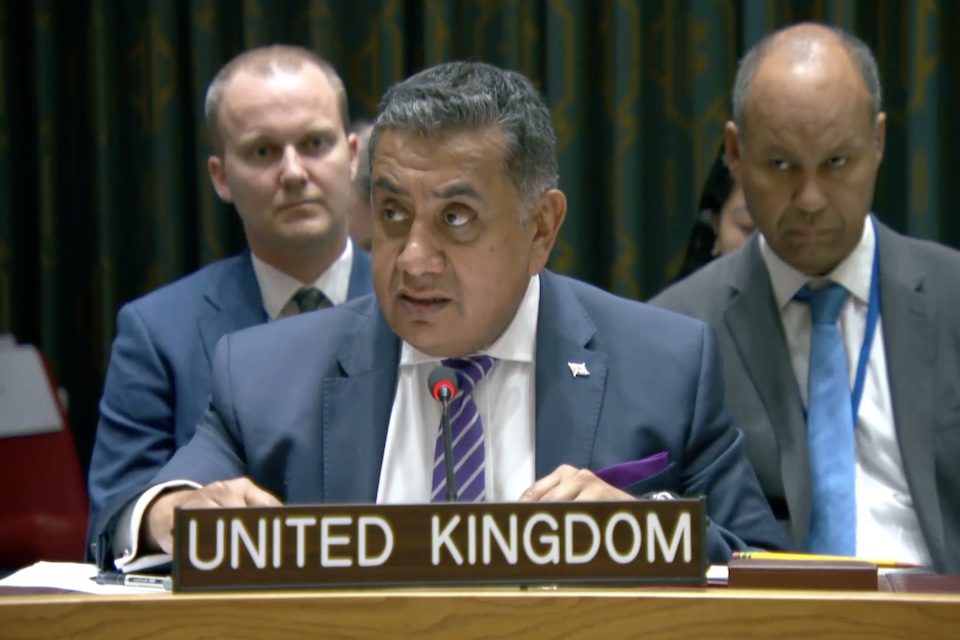 Uk at the United Nations Security Council