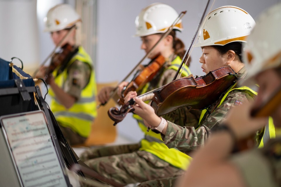 Structural works completed on new band facility at Royal Military Academy Sandhurst