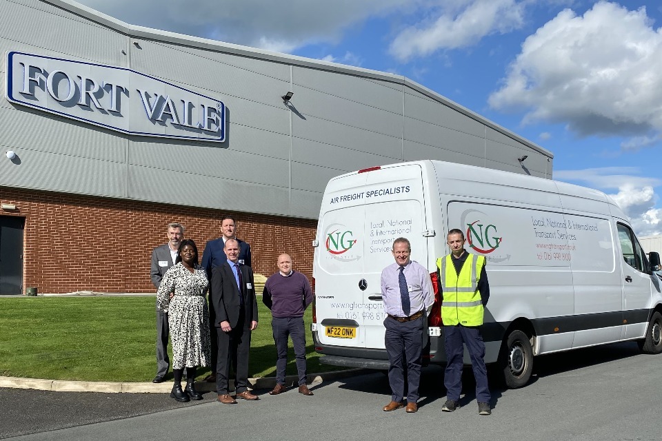 World’s first fully digitalised goods shipment sent from Burnley in billion-pound Brexit boost for British businesses