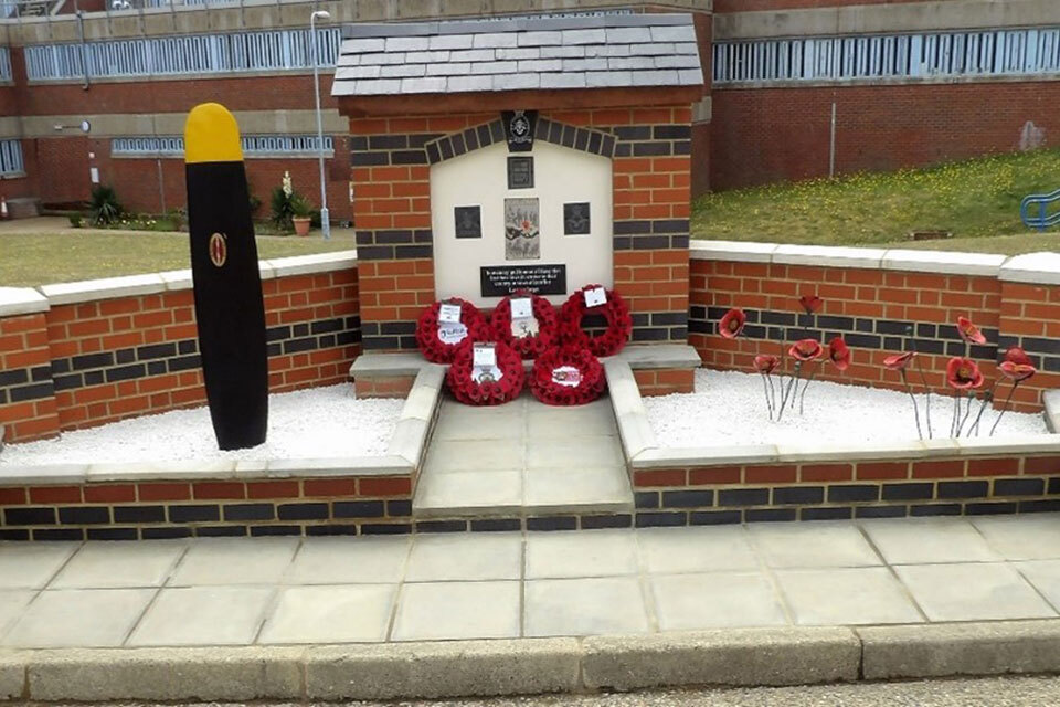 GFSL supports war memorial project at HMP Warren Hill