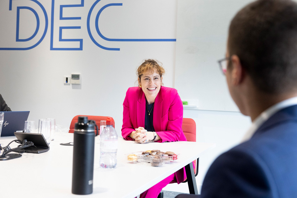 Treasury minister visits North East businesses