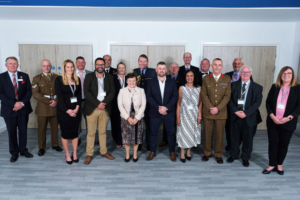 Employers thanked for supporting reservists at a special awards evening in Cardiff