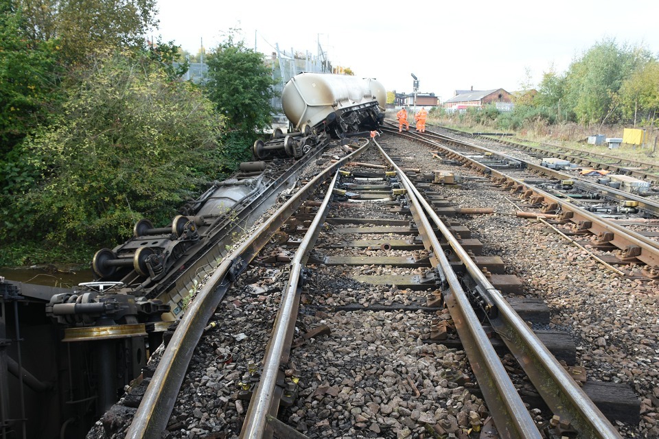 Report 10/2023 Freight train derailment at Petteril Bridge Junction