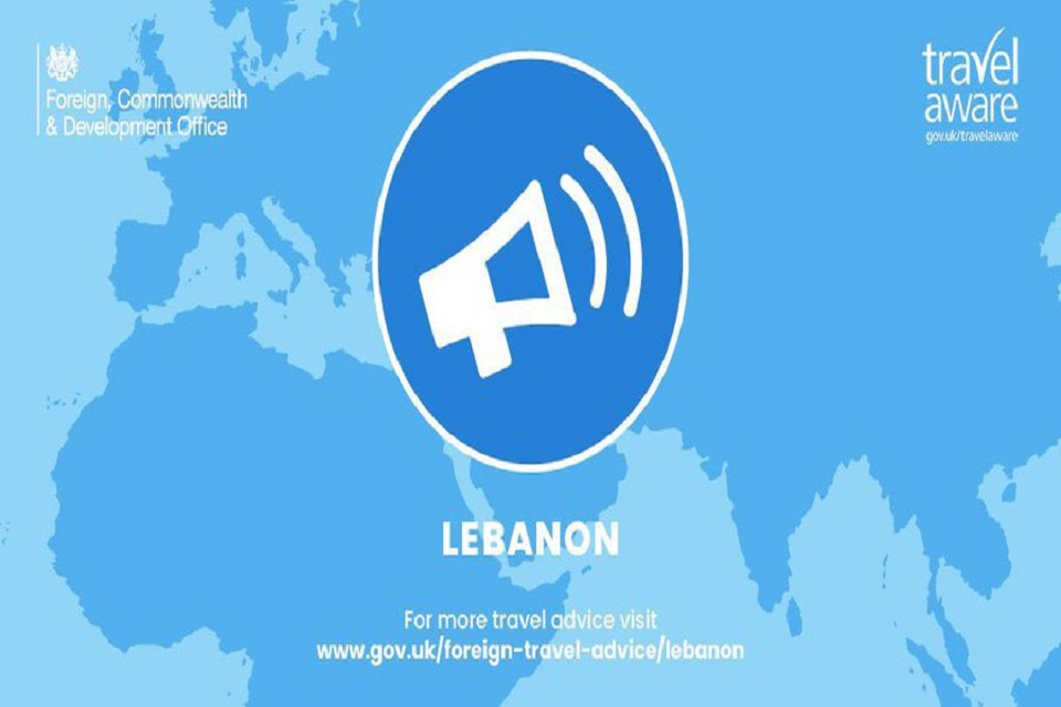 lebanon travel advice uk